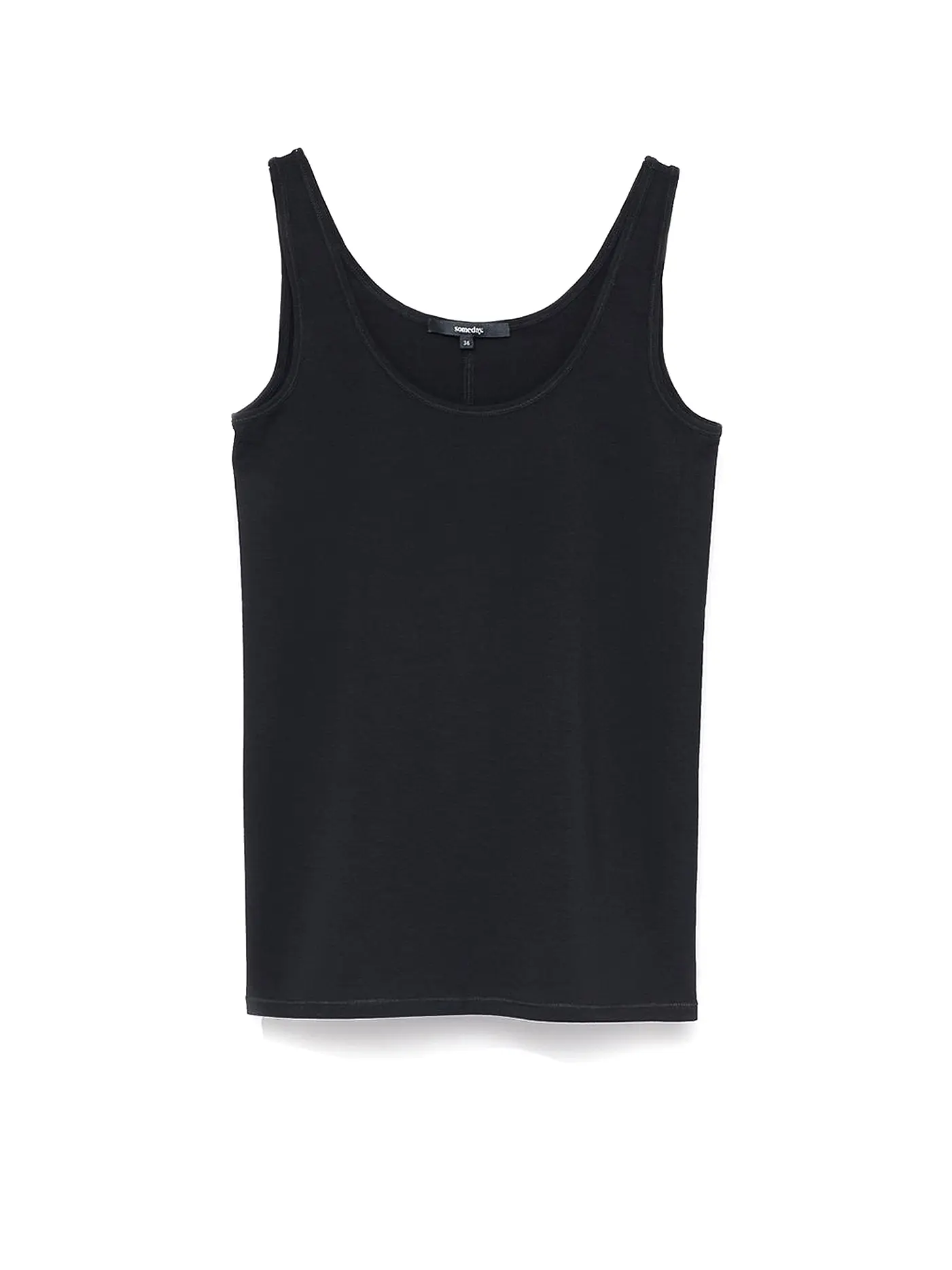 SOMEDAY | Tank Top " Kaethi " | schwarz